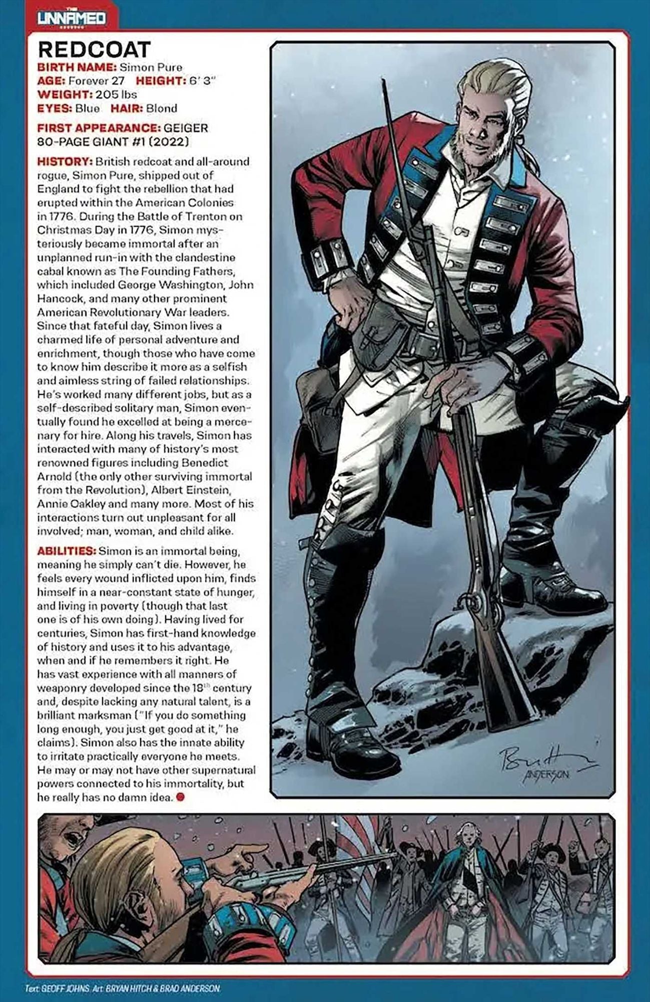 Redcoat Volume 1: Einstein & The Immortal
