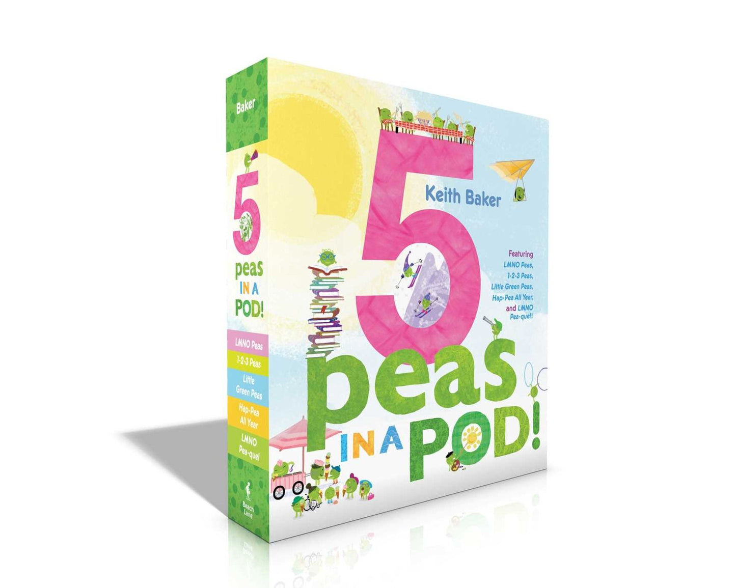 5 Peas in a Pod!: LMNO Peas; 1-2-3 Peas; Little Green Peas; Hap-Pea All Year; LMNO Pea-quel
