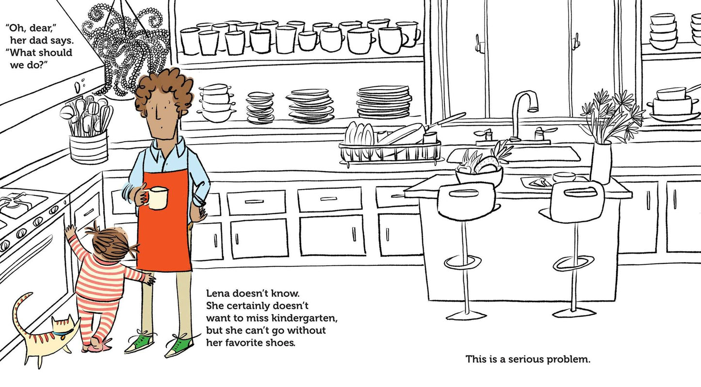 Lena's Shoes Are Nervous: A First-Day-Of-School Dilemma