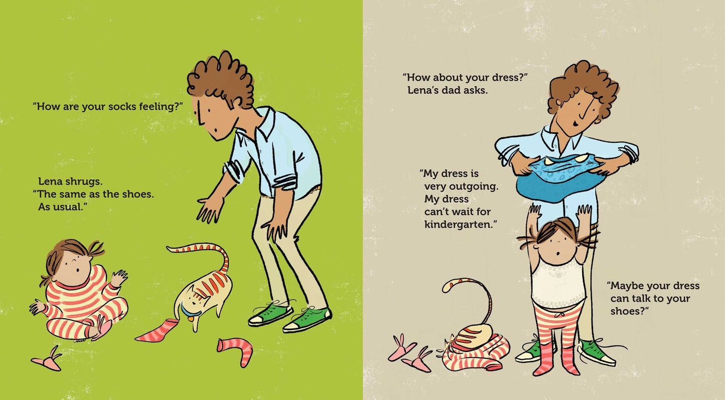 Lena's Shoes Are Nervous: A First-Day-Of-School Dilemma