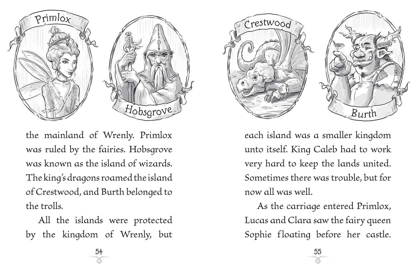 The Kingdom of Wrenly 3 Books in 1!: The Lost Stone; The Scarlet Dragon; Sea Monster!