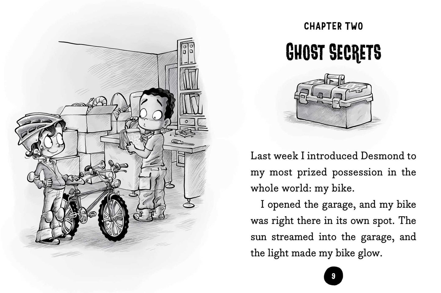 Ghosts Don't Ride Bikes, Do They? (Desmond Cole Ghost Patrol Series #2)