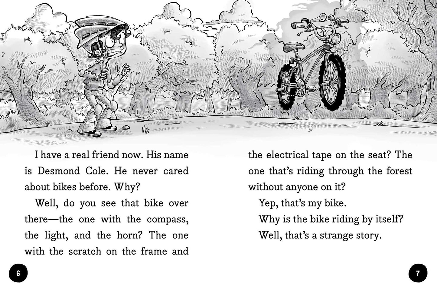 Ghosts Don't Ride Bikes, Do They?