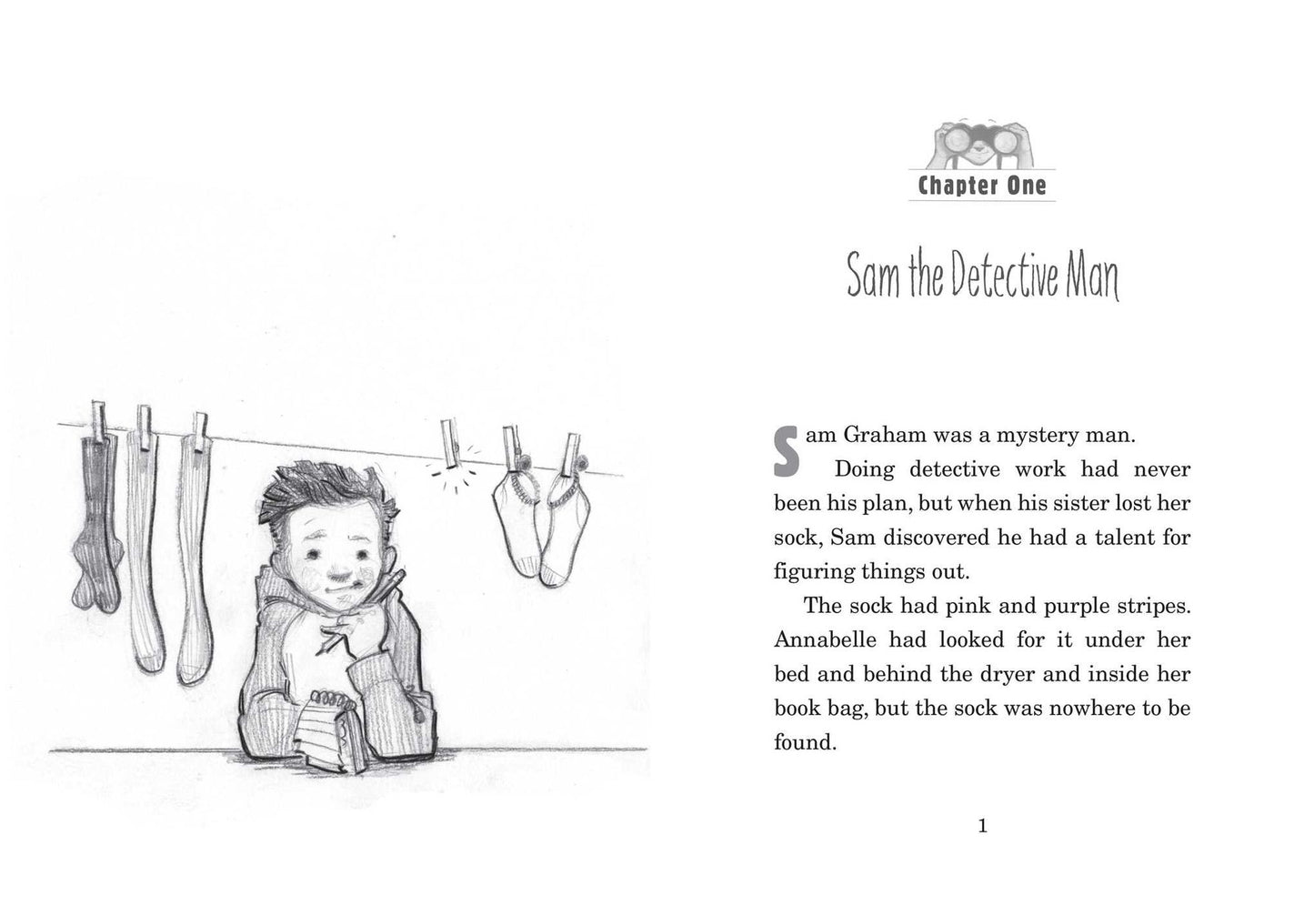 Sam the Man & the Secret Detective Club Plan