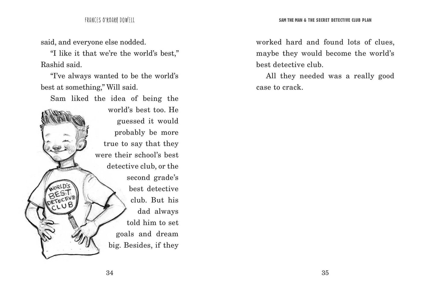 Sam the Man & the Secret Detective Club Plan