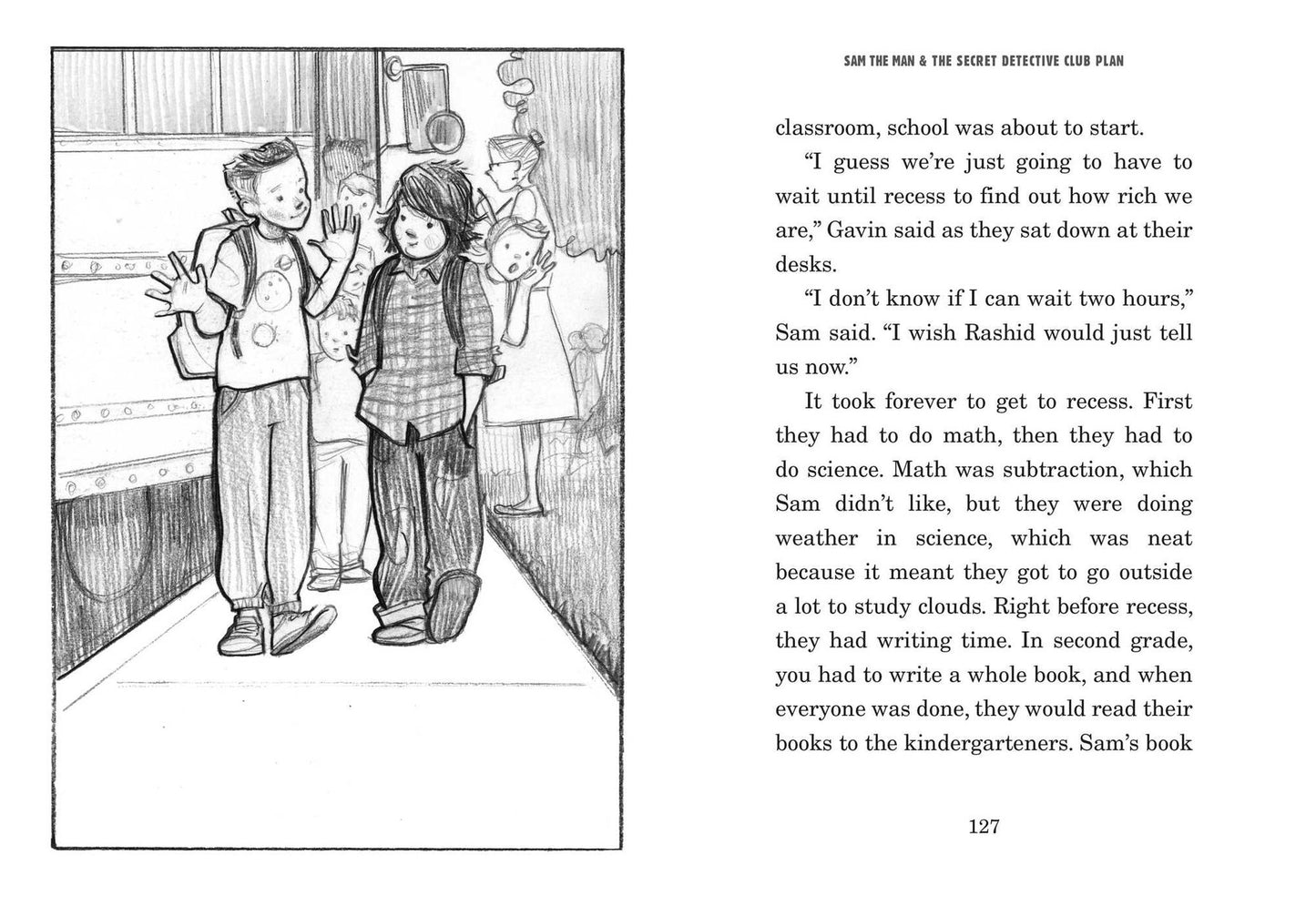 Sam the Man & the Secret Detective Club Plan