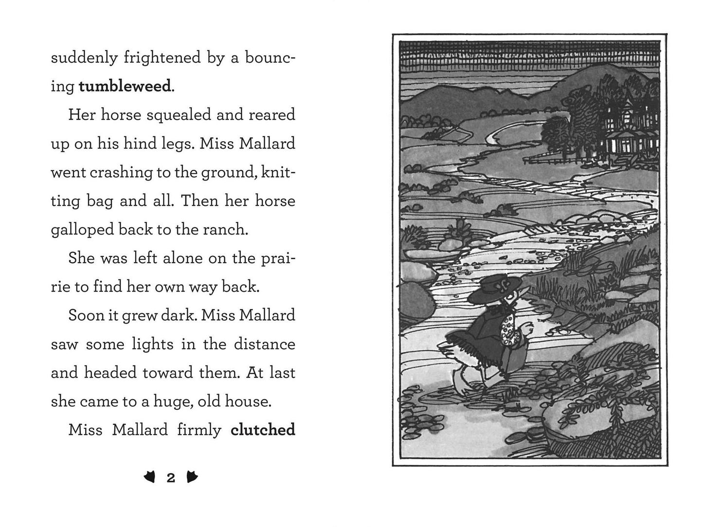 Texas Trail to Calamity: A Miss Mallard Mystery