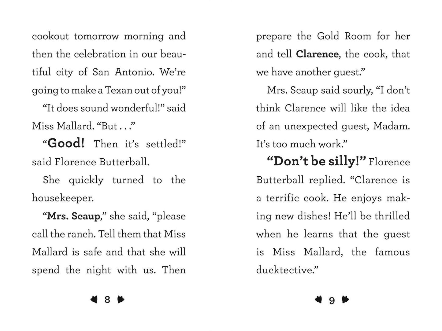 Texas Trail to Calamity: A Miss Mallard Mystery