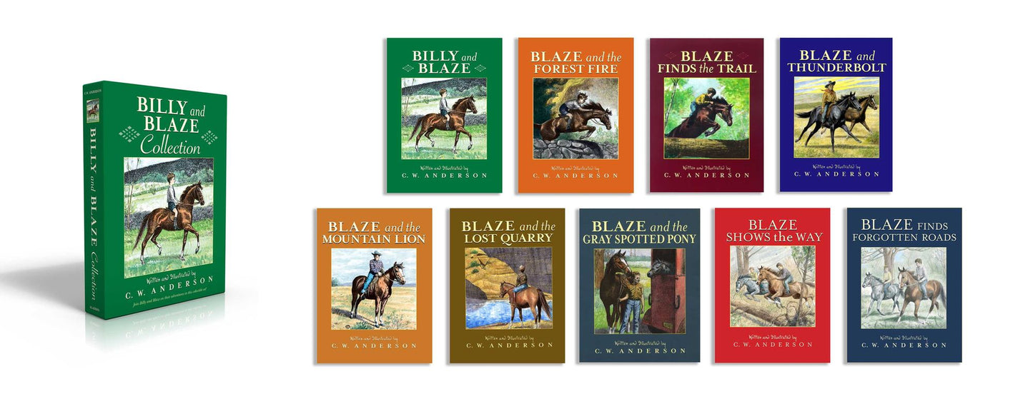 Billy and Blaze Collection: Billy and Blaze; Blaze and the Forest Fire; Blaze Finds the Trail; Blaze and Thunderbolt; Blaze and the Mountain Lion; Blaze and the Lost Quarry; Blaze and the Gray Spotted Pony; Blaze Shows the Way; Blaze Finds Forgotten Roads