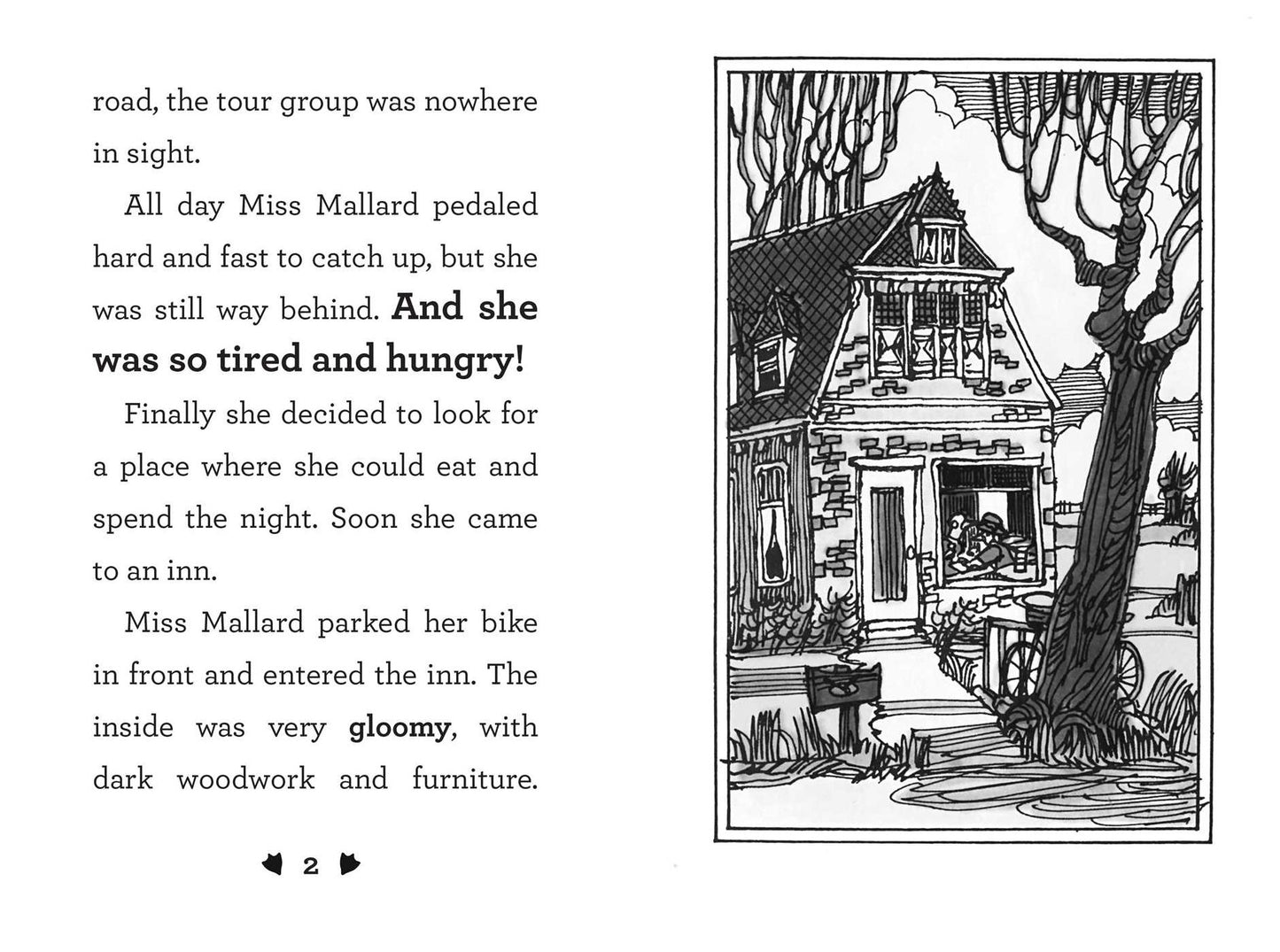 Bicycle to Treachery: A Miss Mallard Mystery