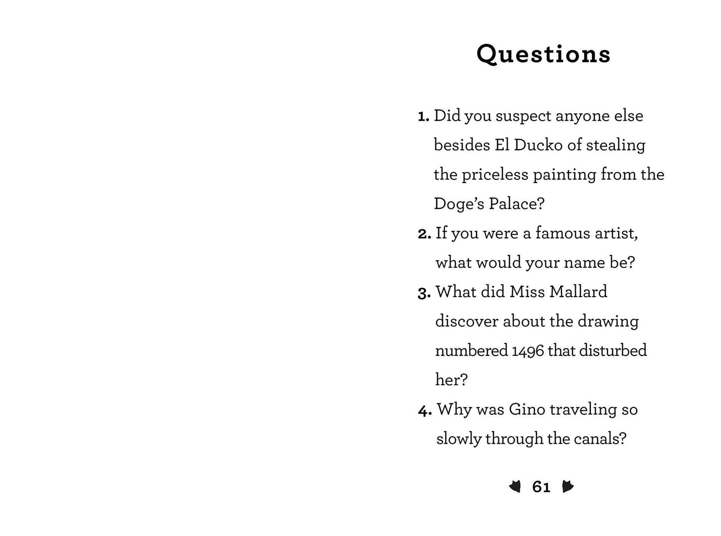 Gondola to Danger: A Miss Mallard Mystery