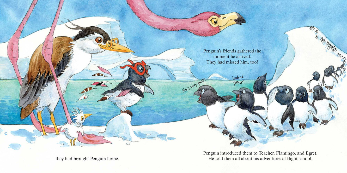 Penguin Flies Home
