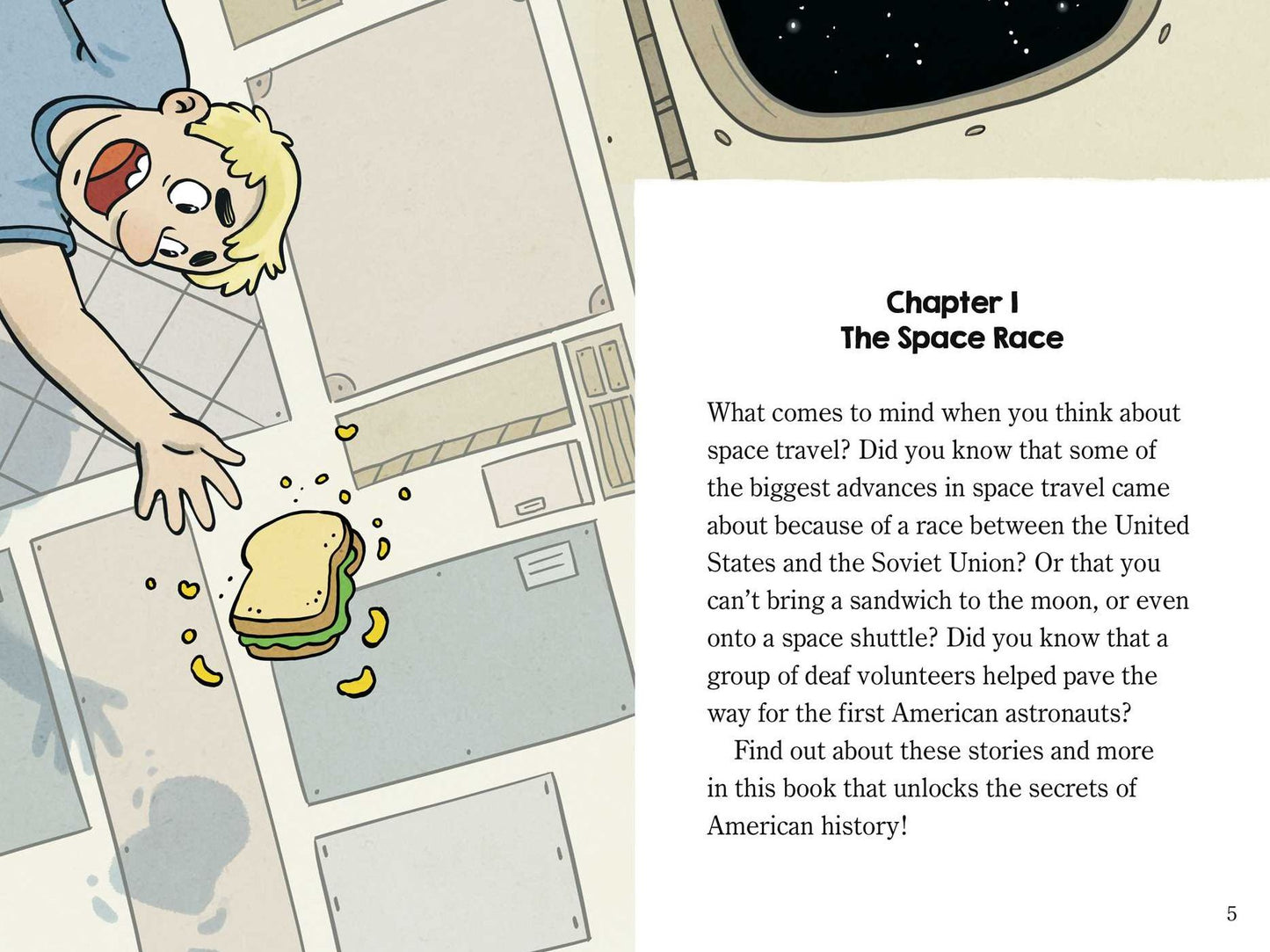 You Can't Bring a Sandwich to the Moon . . . and Other Stories about Space!: Space Age