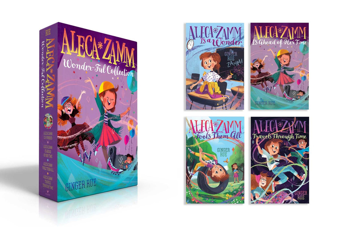 Aleca Zamm Wonder-Ful Collection: Aleca Zamm Is a Wonder; Aleca Zamm Is Ahead of Her Time; Aleca Zamm Fools Them All; Aleca Zamm Travels Through Time