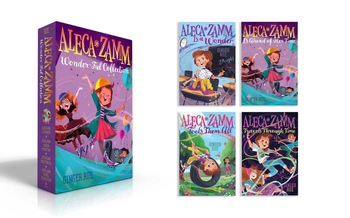 Aleca Zamm Wonder-Ful Collection: Aleca Zamm Is a Wonder; Aleca Zamm Is Ahead of Her Time; Aleca Zamm Fools Them All; Aleca Zamm Travels Through Time