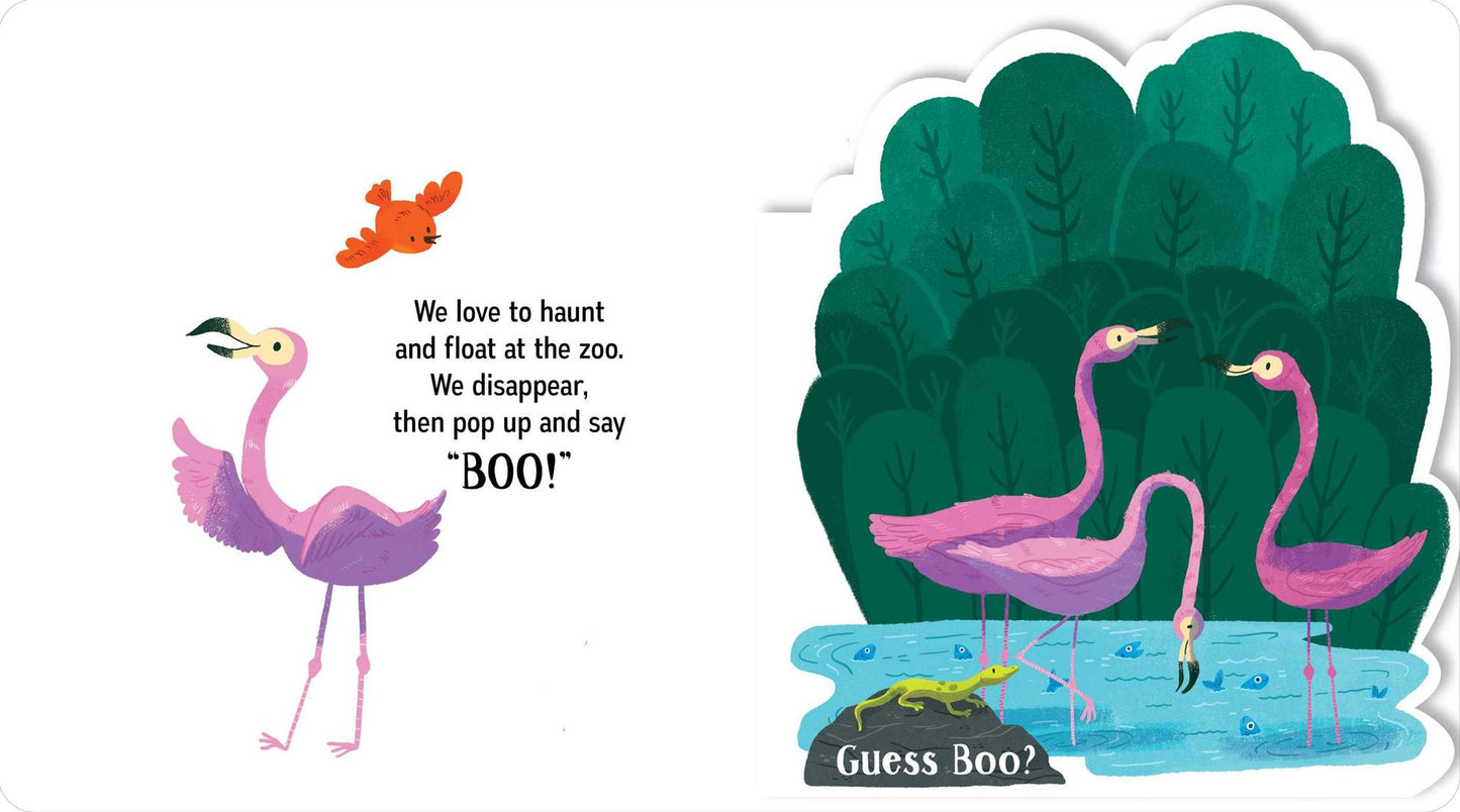 Boo at the Zoo: A Lift-The-Flap Book