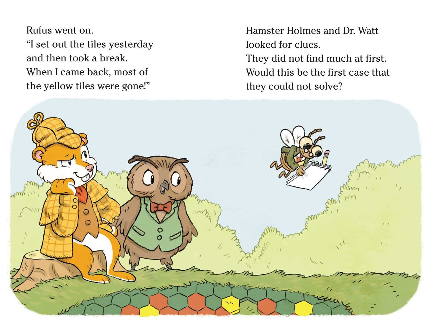 Hamster Holmes, a Bit Stumped
