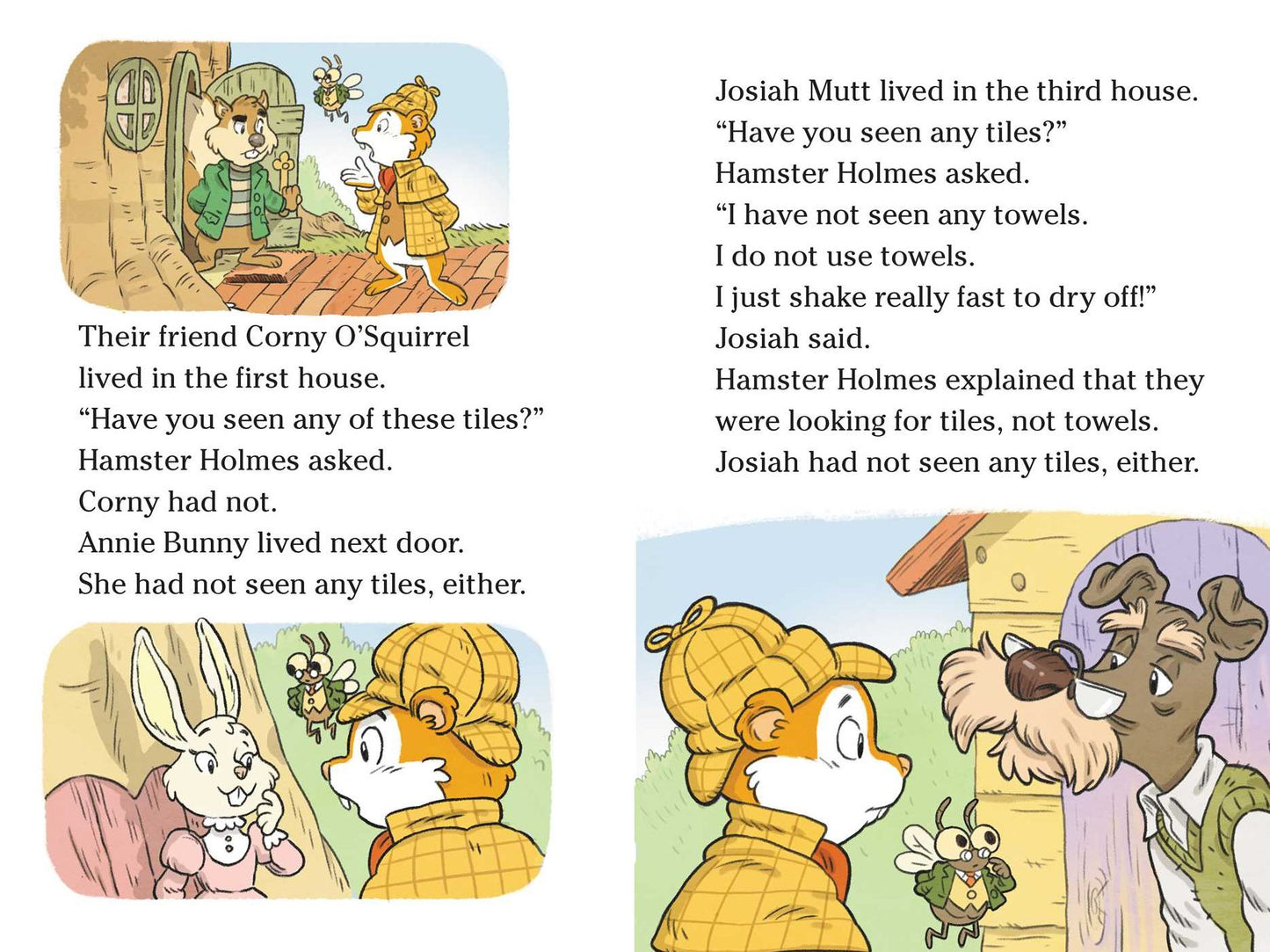 Hamster Holmes, a Bit Stumped