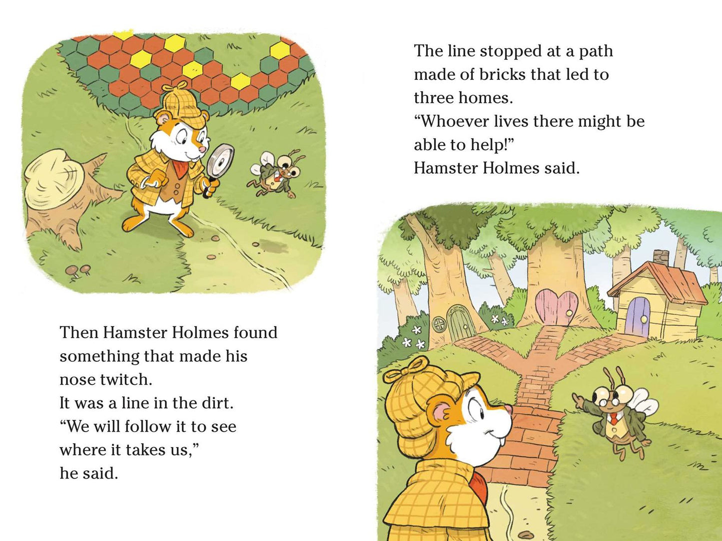 Hamster Holmes, a Bit Stumped