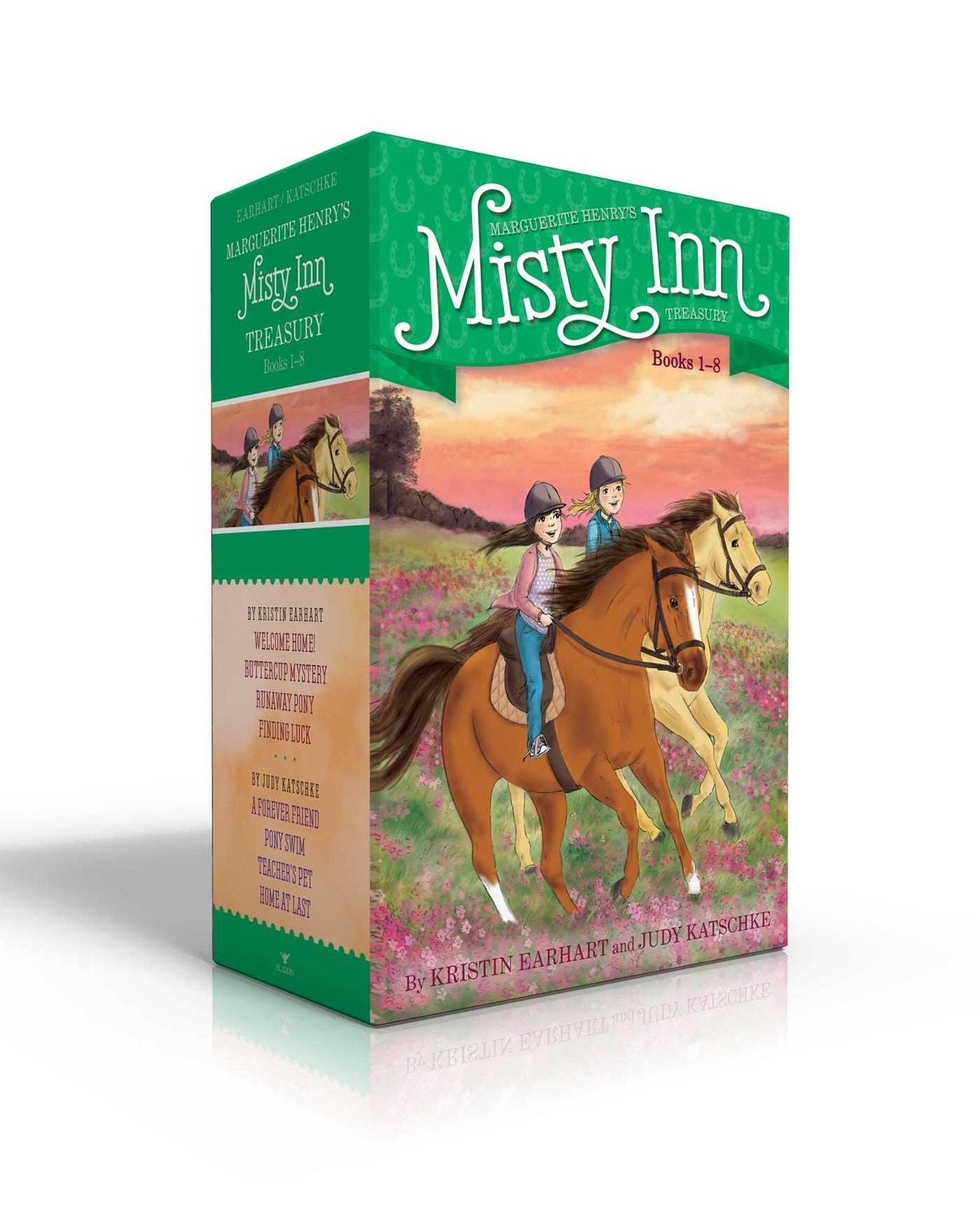 Marguerite Henry's Misty Inn Treasury Books 1-8: Welcome Home!; Buttercup Mystery; Runaway Pony; Finding Luck; A Forever Friend; Pony Swim; Teacher's Pet; Home at Last