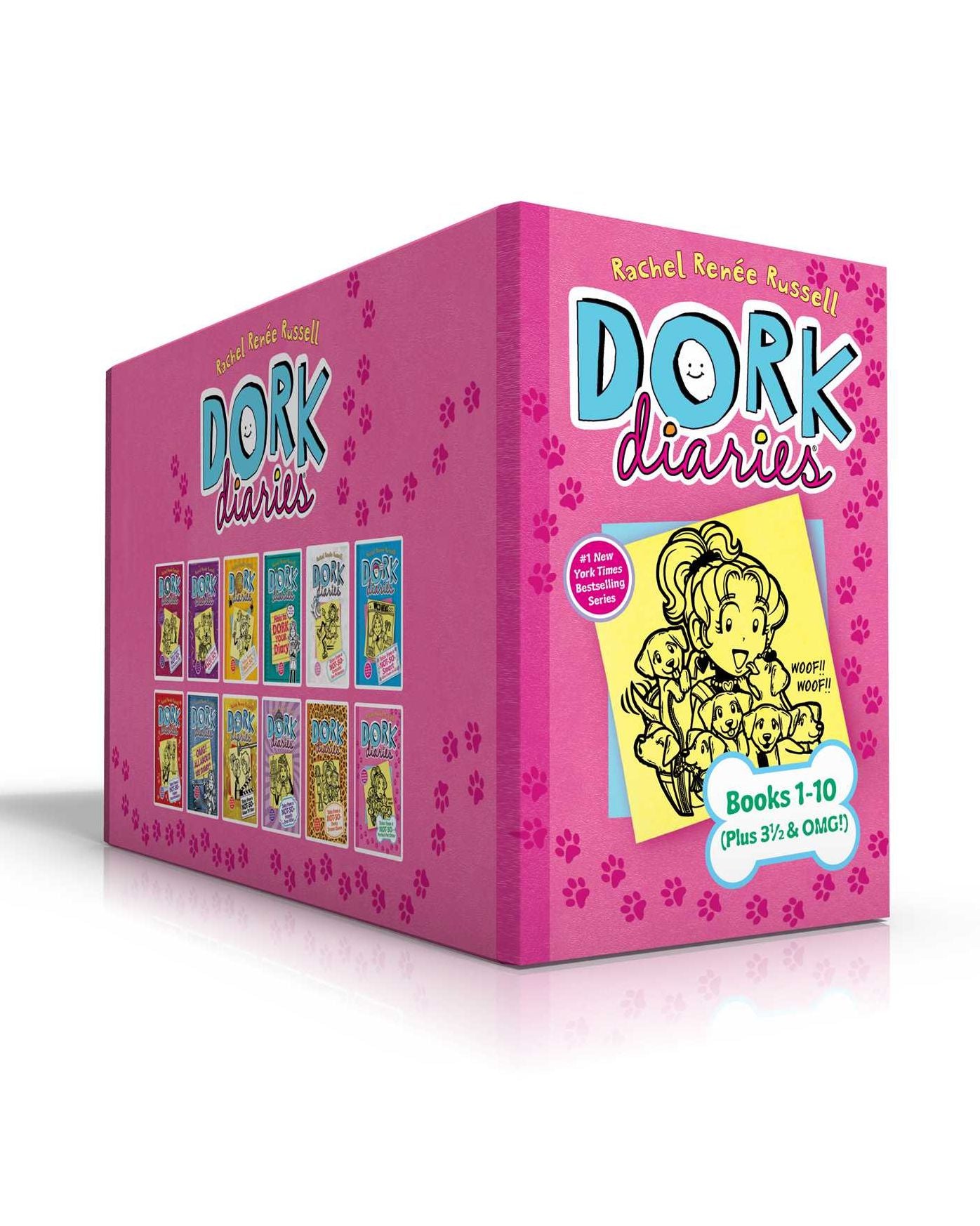 Dork Diaries Books 1-10 (Plus 3 1/2 & OMG!) (Boxed Set): Dork Diaries 1; Dork Diaries 2; Dork Diaries 3; Dork Diaries 3 1/2; Dork Diaries 4; Dork Diaries 5; Dork Diaries 6; Dork Diaries 7; Dork Diaries 8; Dork Diaries 9; Dork Diaries 10; Dork Diaries OMG!