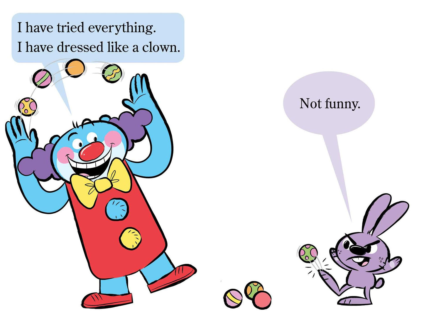 Bunny Will Not Smile!