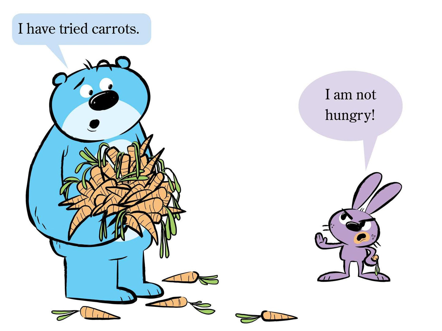 Bunny Will Not Smile!