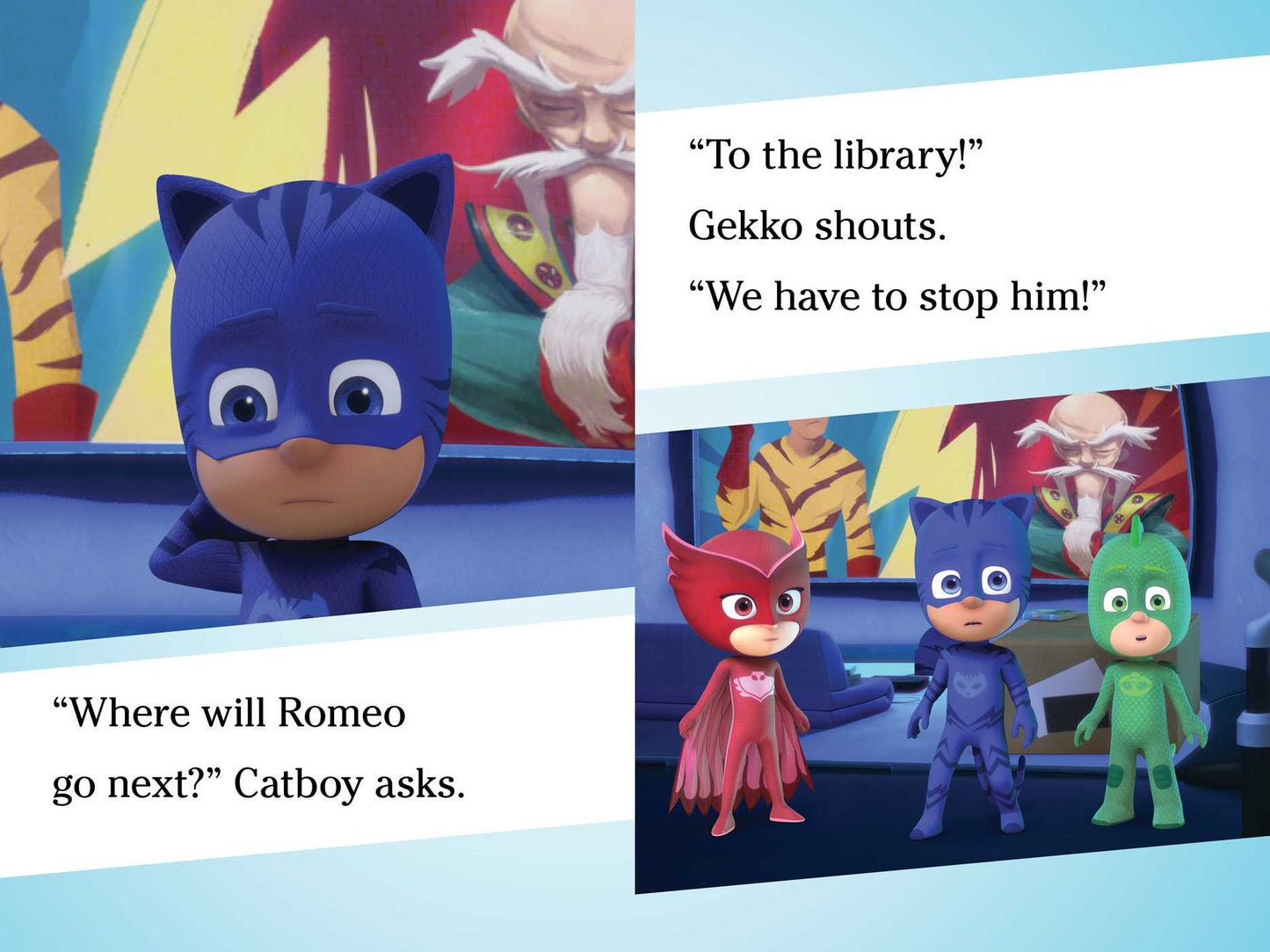 Read with the Pj Masks!: Hero School; Owlette and the Giving Owl; Race to the Moon!; Pj Masks Save the Library!; Super Cat Speed!; Time to Be a Hero