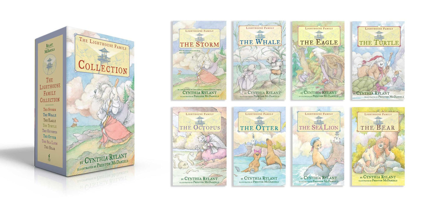 The Lighthouse Family Collection: The Storm; The Whale; The Eagle; The Turtle; The Octopus; The Otter; The Sea Lion; The Bear