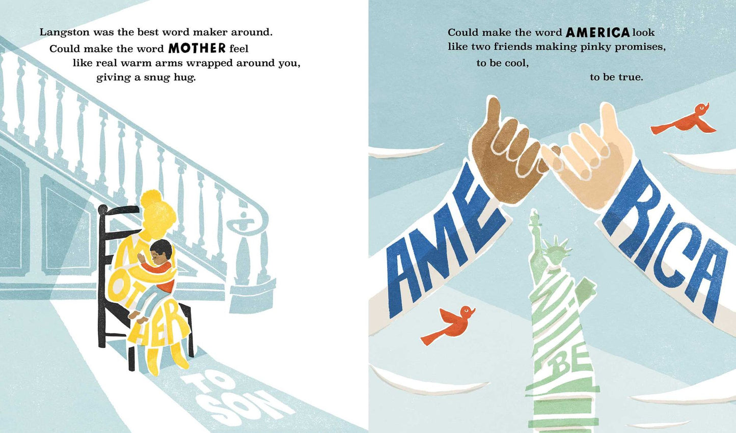 There Was a Party for Langston: (Caldecott Honor & Coretta Scott King Illustrator Honor)