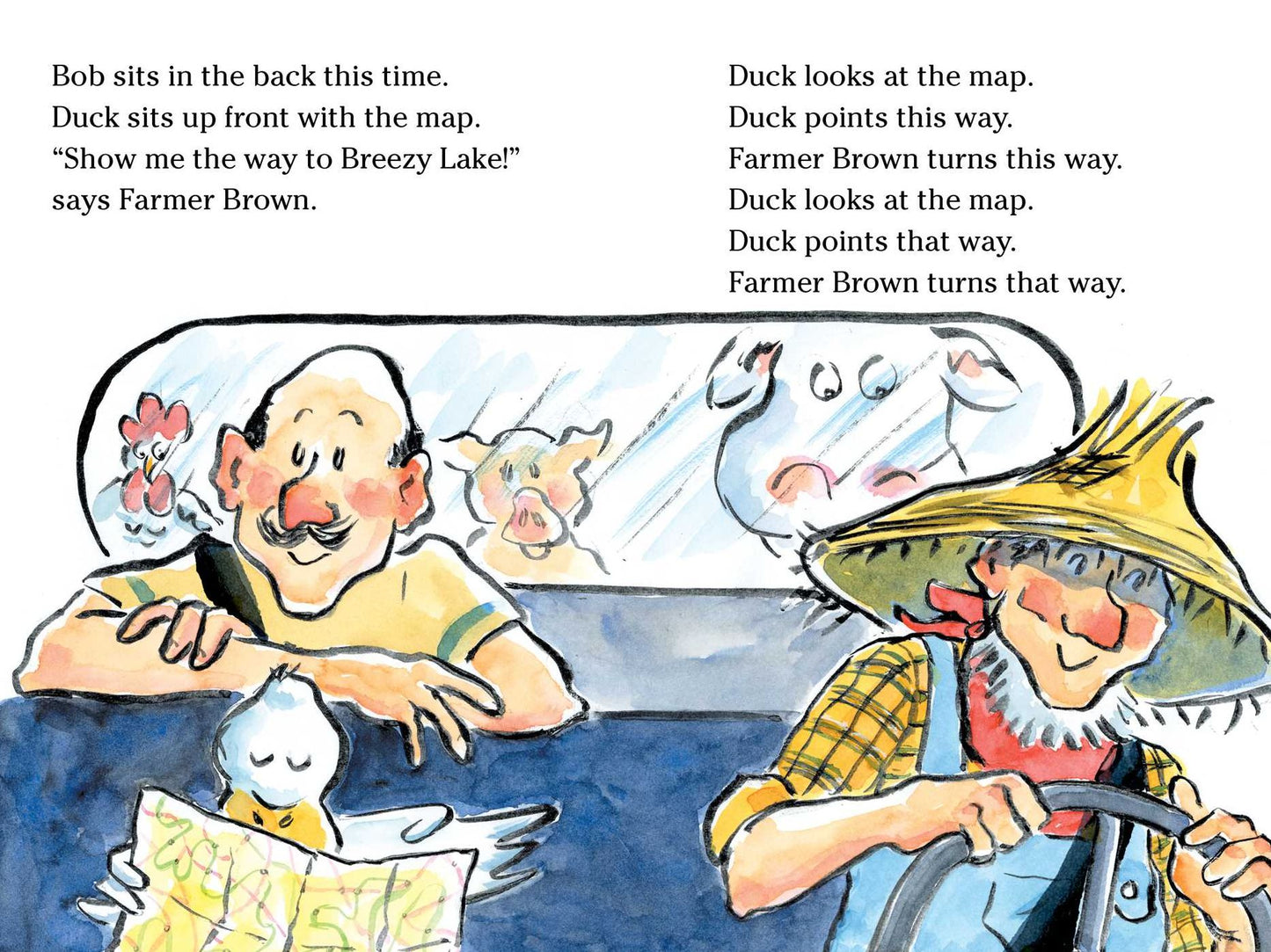 Duck Stays in the Truck