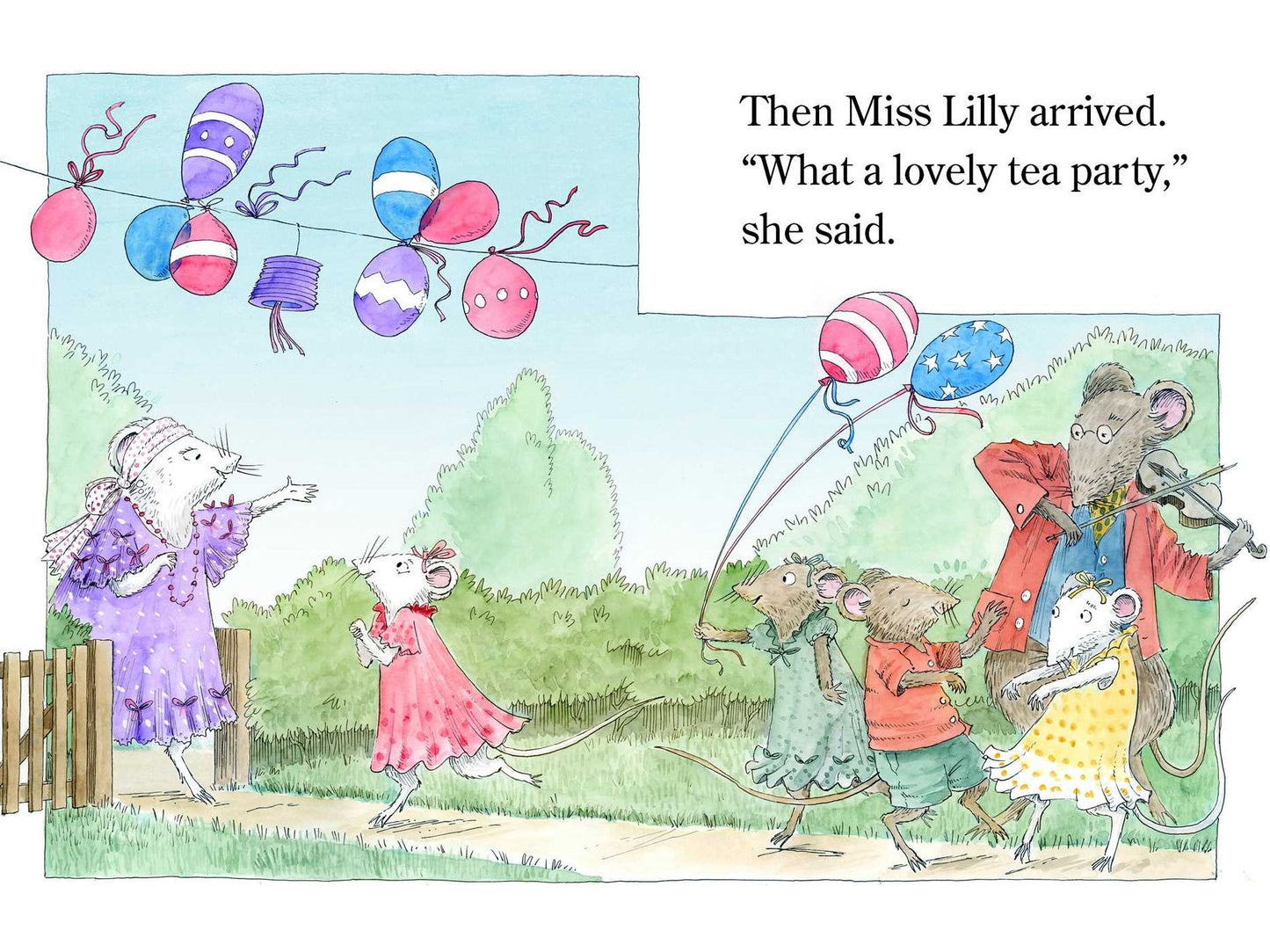 Angelina Ballerina and the Tea Party