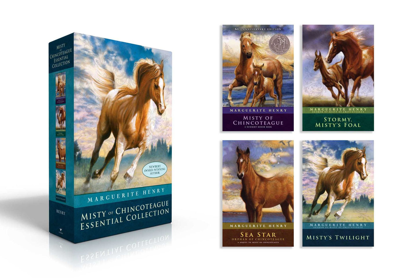 Misty of Chincoteague Essential Collection: Misty of Chincoteague; Stormy, Misty's Foal; Sea Star; Misty's Twilight