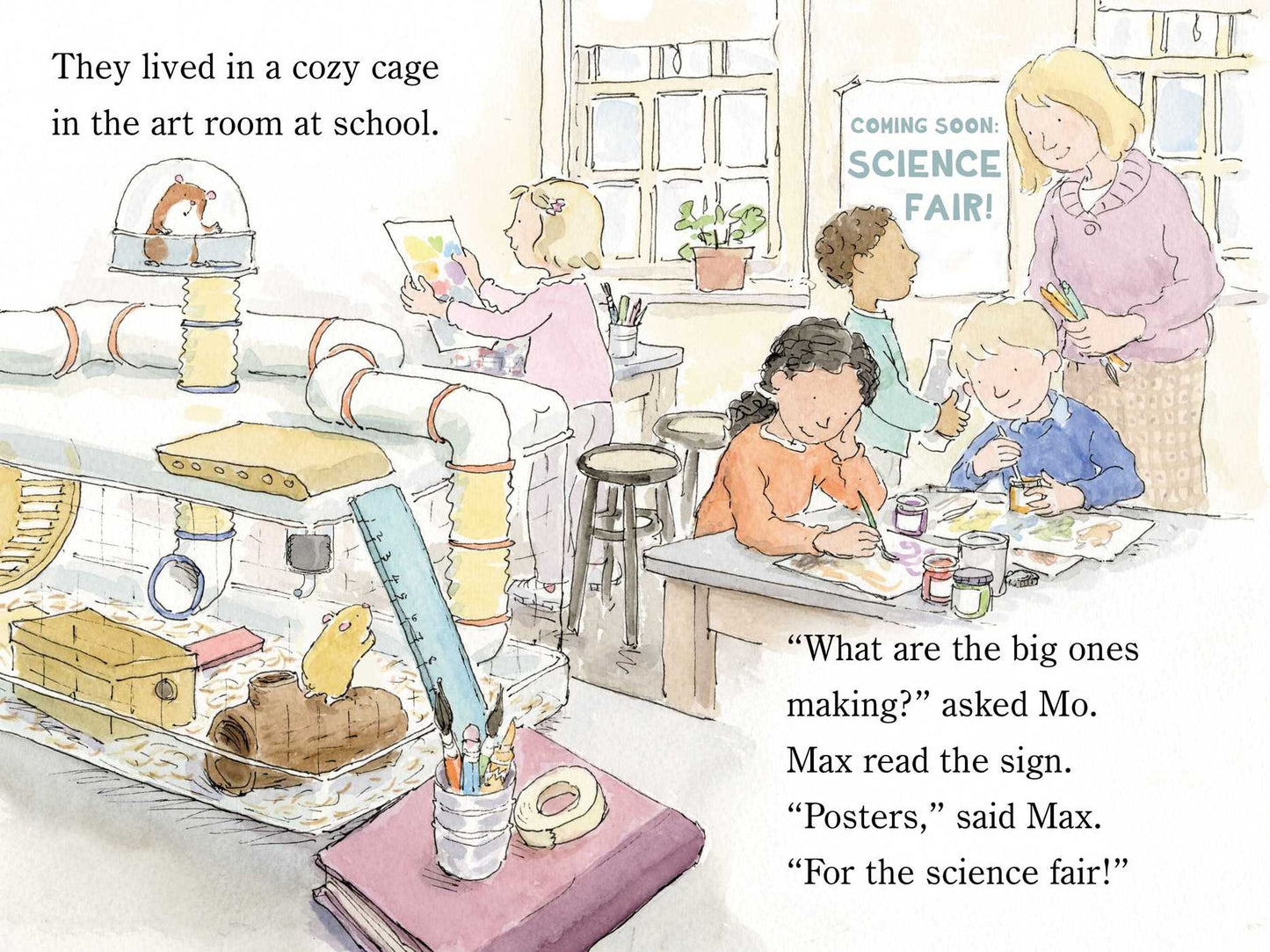 Max & Mo's Science Fair Surprise