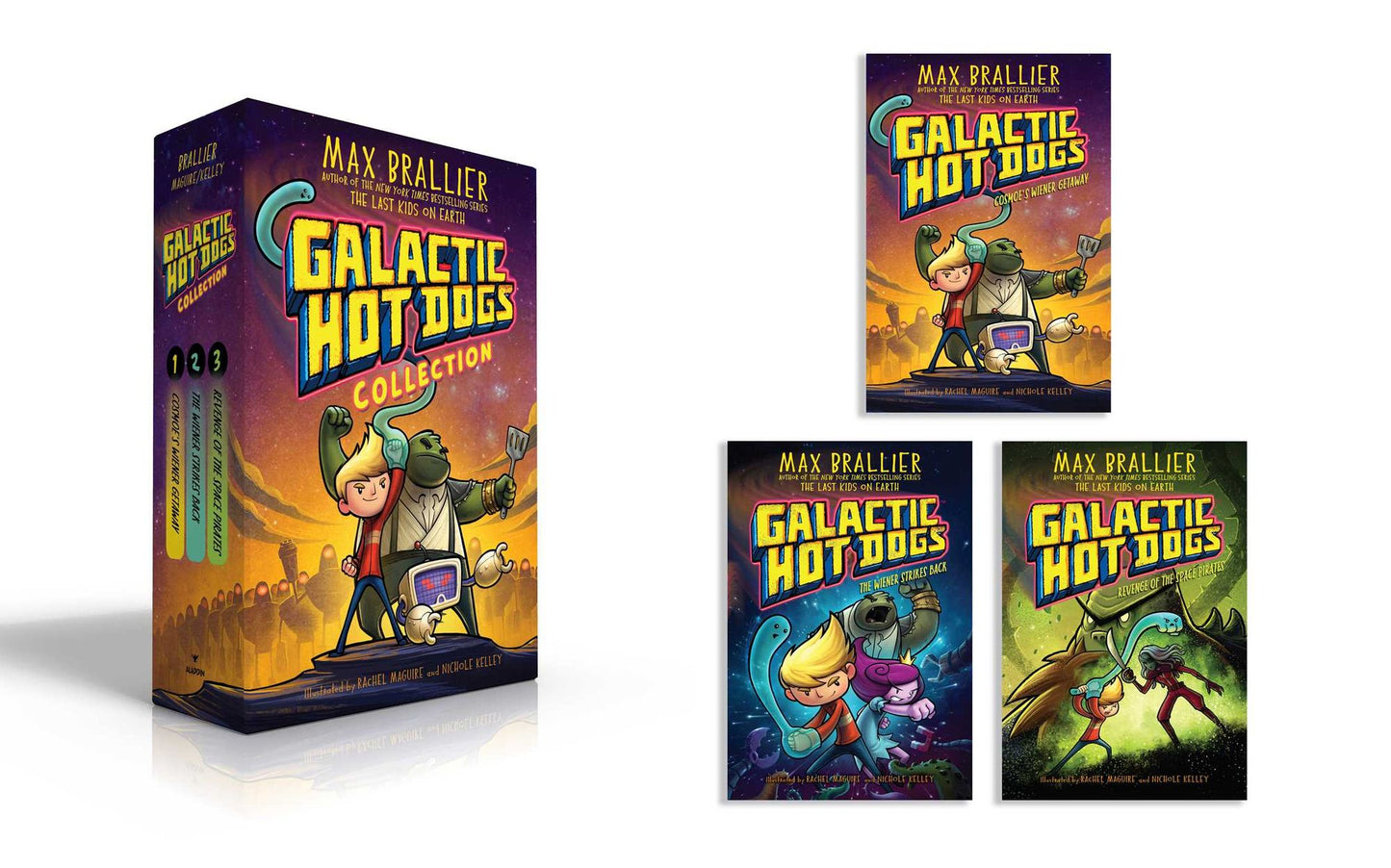 Galactic Hot Dogs Collection: Cosmoe's Wiener Getaway; The Wiener Strikes Back; Revenge of the Space Pirates