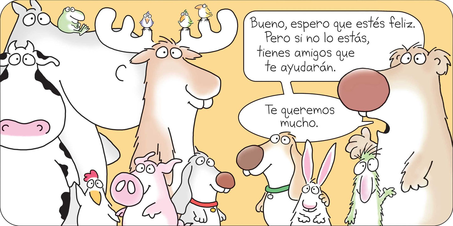 Hipopótama feliz, pato enojado (Happy Hippo, Angry Duck)