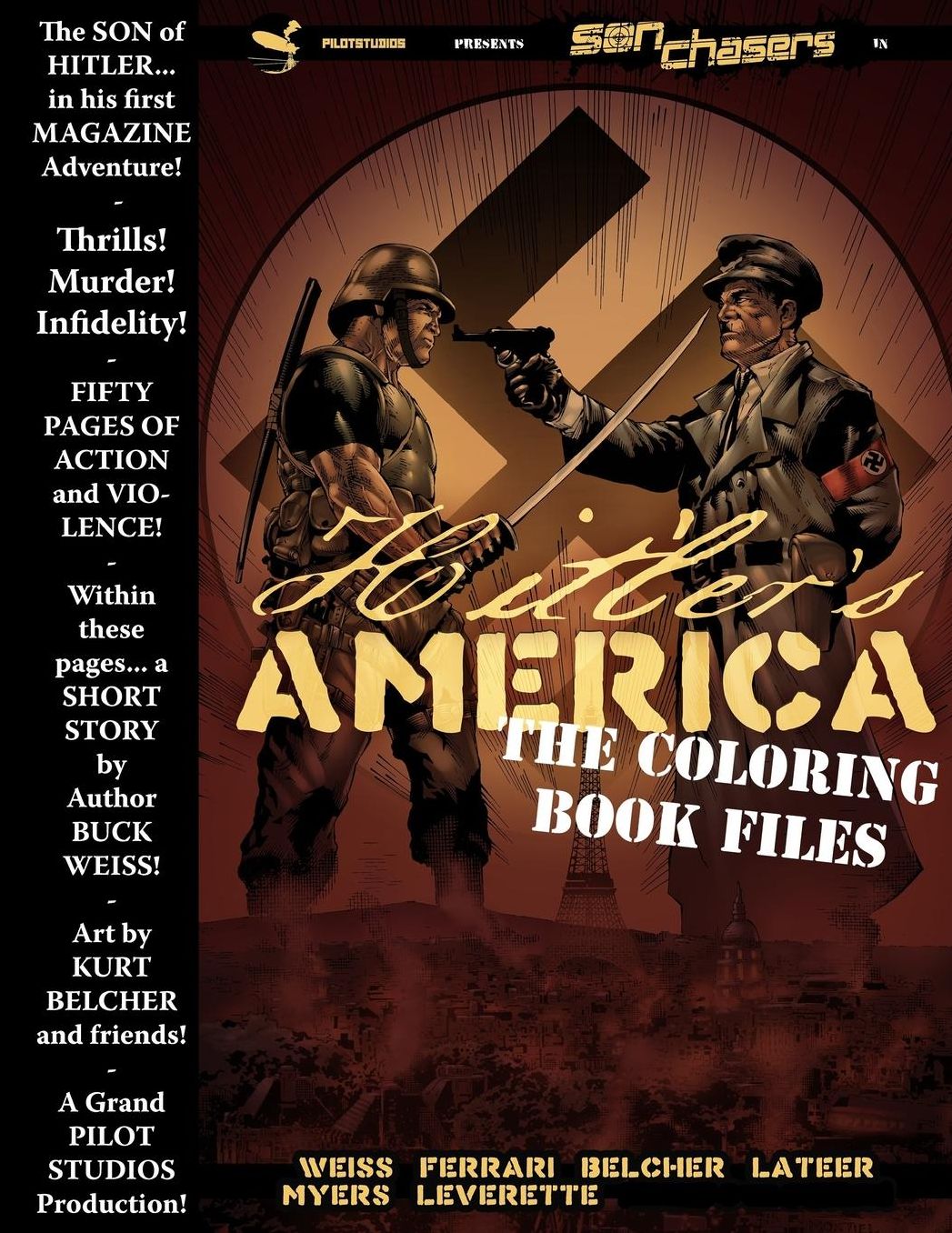 Son Chasers: Hitler's America Coloring Book