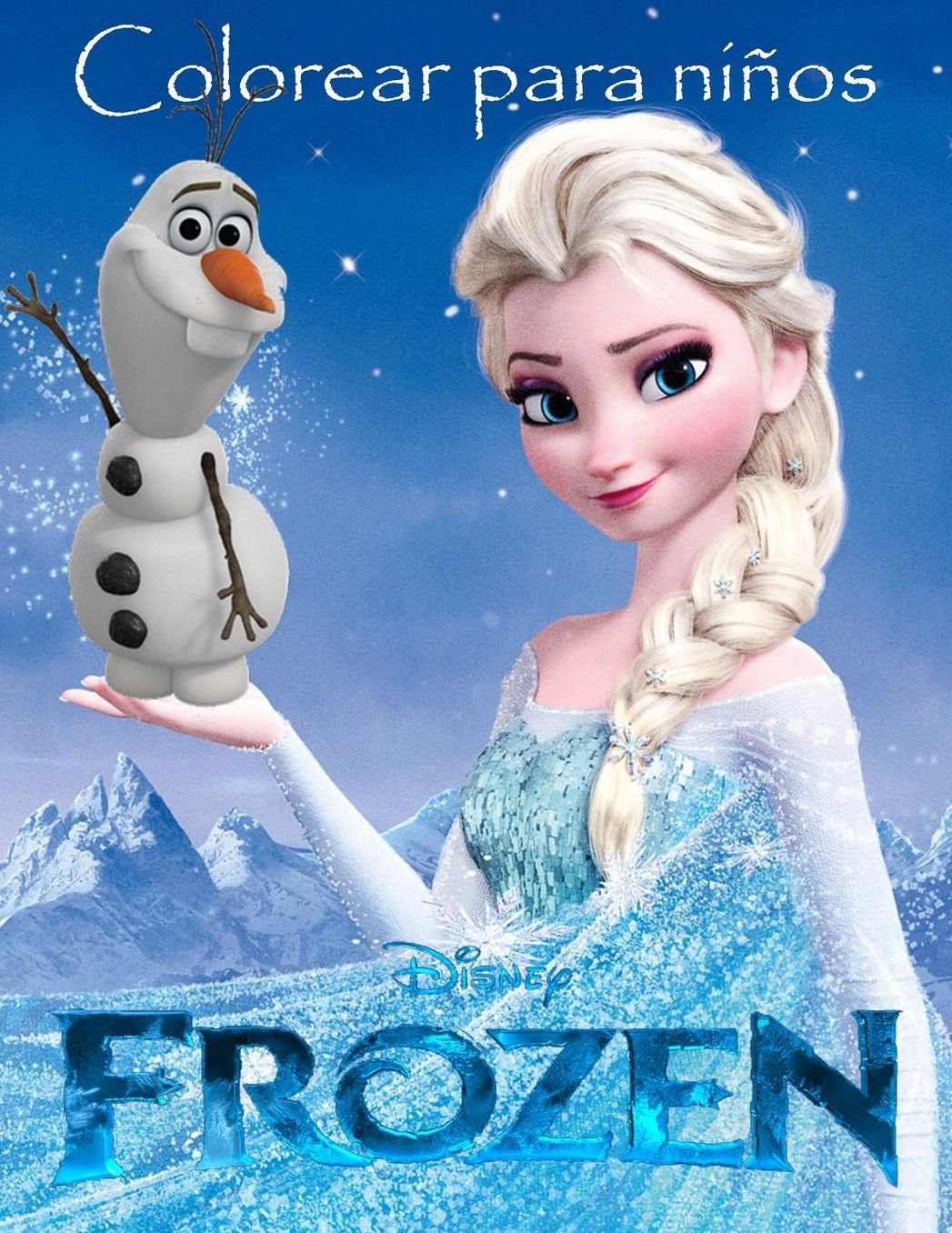 Frozen Colorear para ninos: Este hermoso A4 60 página colorear libro para niños colorear con todos tus personajes favoritos. Así que lo que espera para niños vas agarrarlos lápices y empezar a colorear.