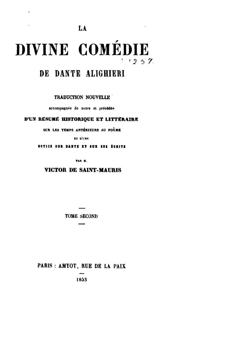 La Divine Comédie