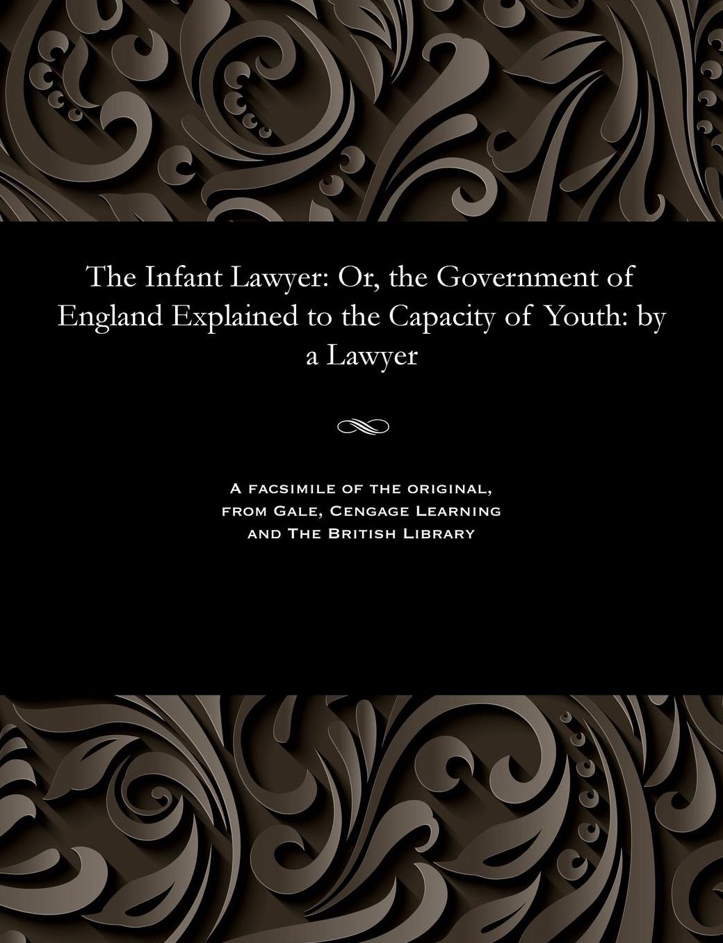 The Infant Lawyer: Or, the Government of England Explained to the Capacity of Youth: by a Lawyer