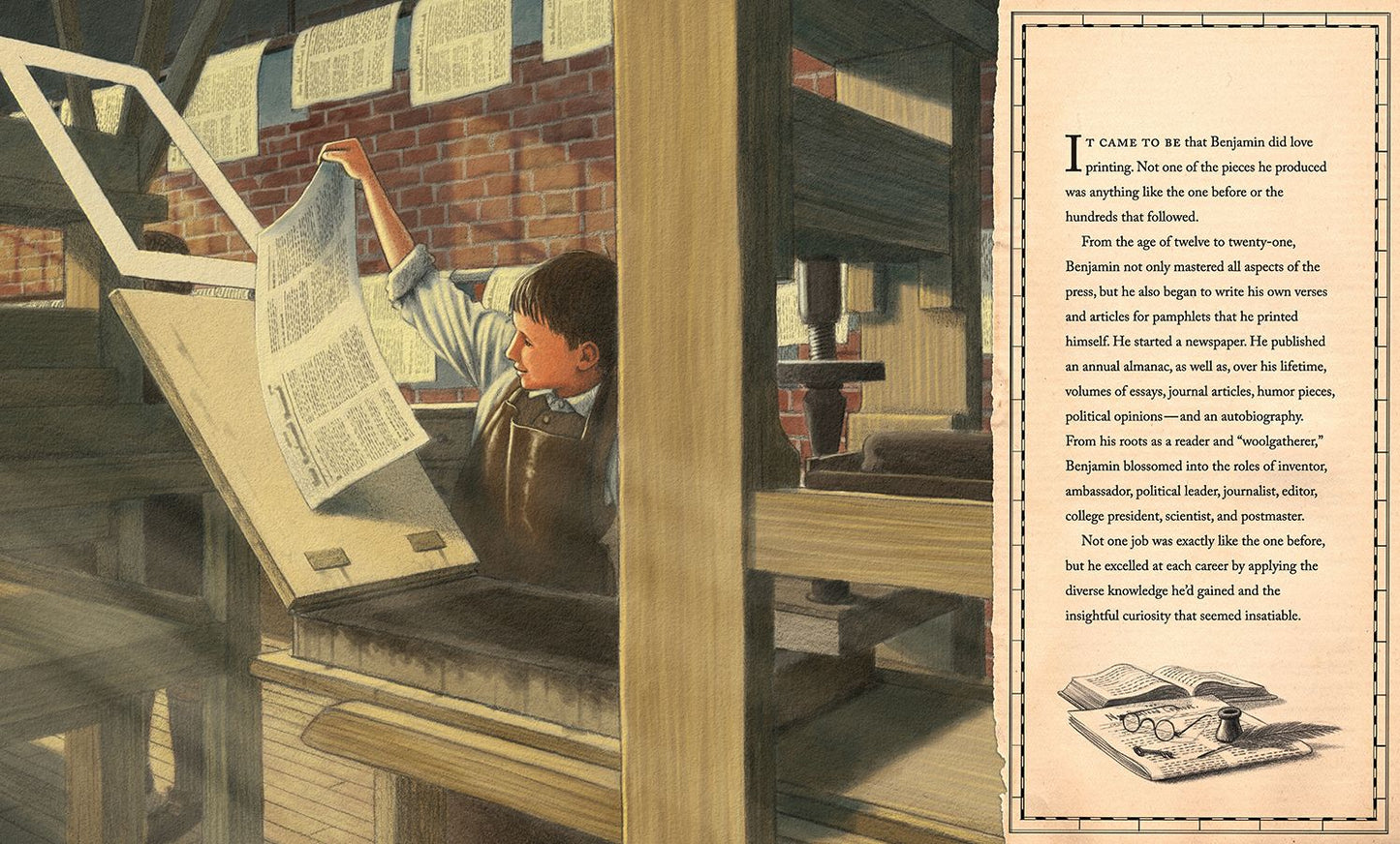 A Ben of All Trades : The Most Inventive Boyhood of Benjamin Franklin