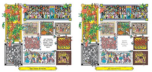 Where's Waldo? Double Trouble at the Museum: The Ultimate Spot-The-Difference Book