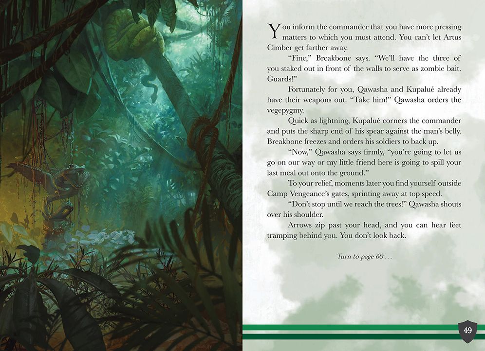 Dungeons & Dragons: Into the Jungle: An Endless Quest Book