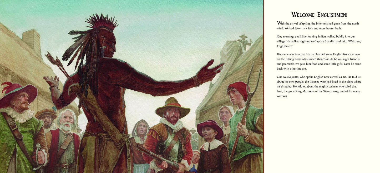 The Boy Who Fell Off the Mayflower, or John Howland's Good Fortune