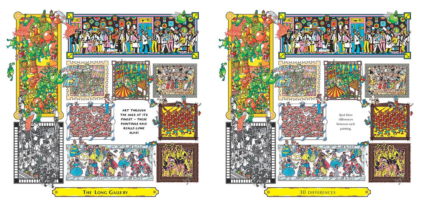 Where's Waldo? Double Trouble at the Museum: The Ultimate Spot-the-Difference Book!