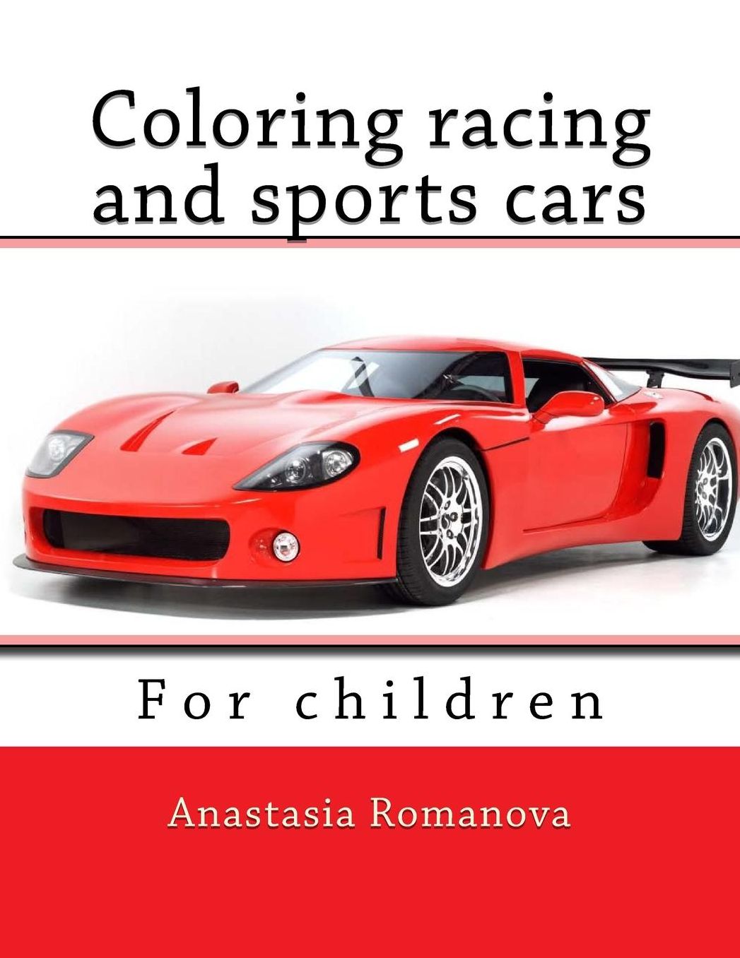 Coloring racing and sports cars
