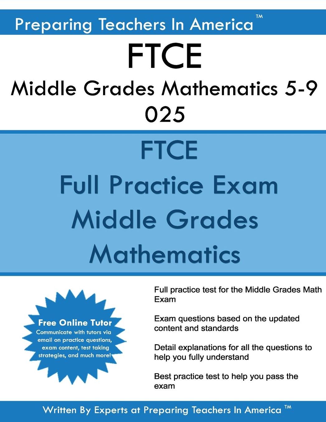 FTCE Middle Grades Mathematics 5-9 025: FTCE 025 Exam