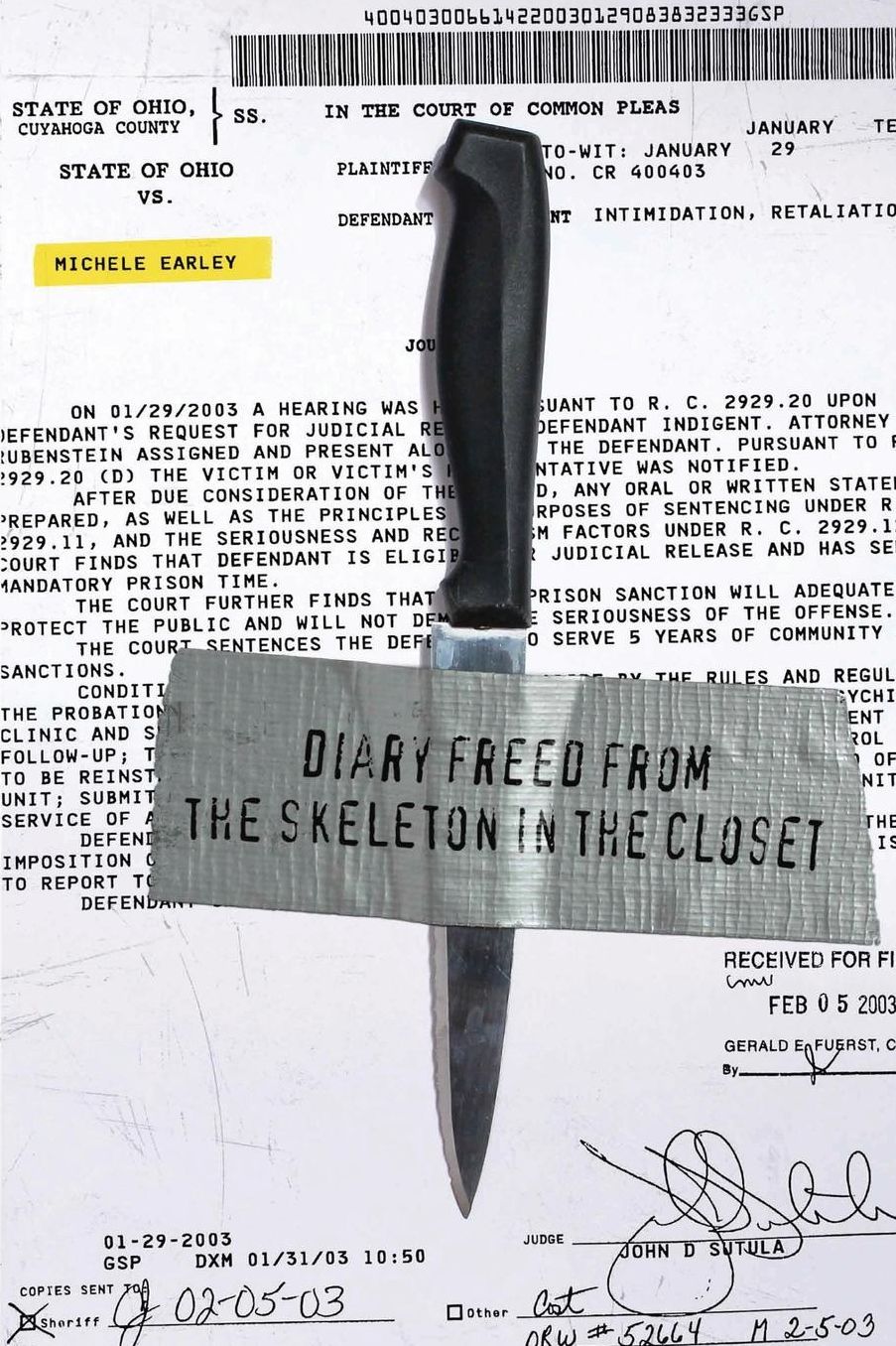 Diary Freed From The Skeleton In The Closet