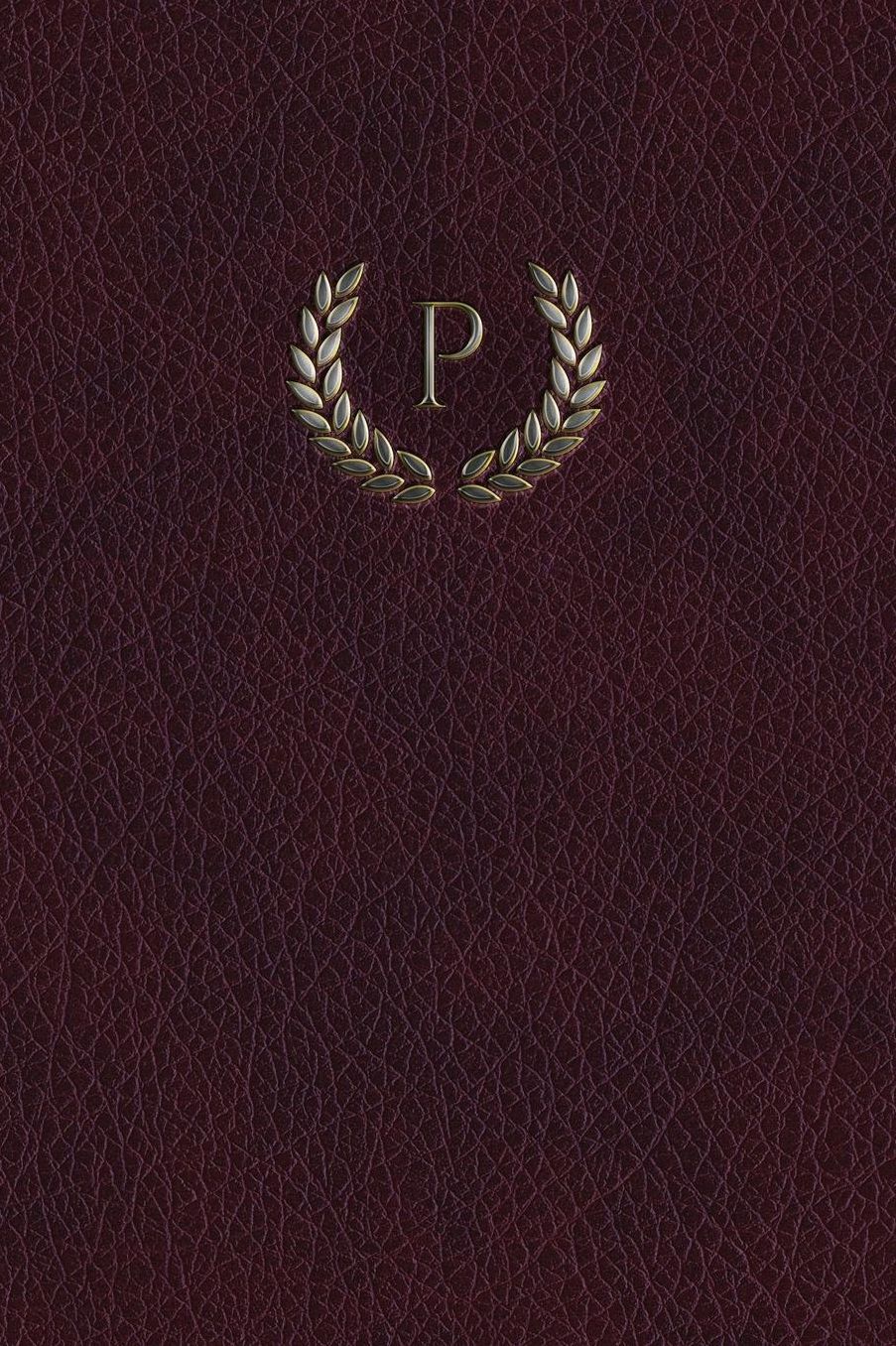 Monogram "P" Journal