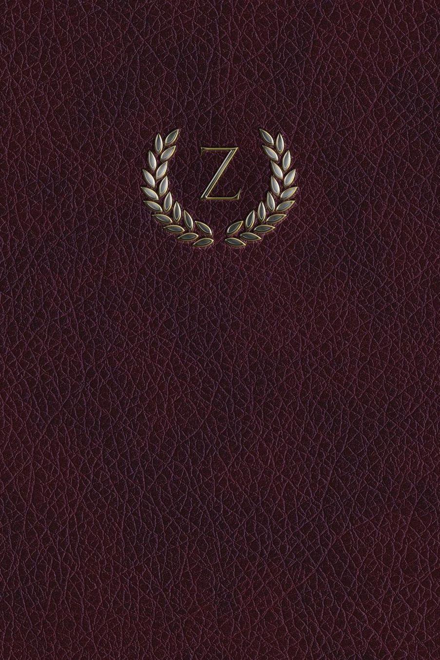 Monogram "Z" Journal